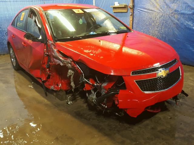 1G1PA5SH6E7145465 - 2014 CHEVROLET CRUZE LS RED photo 1