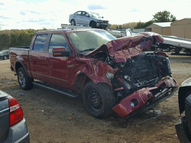 1FTFW1EF4DFB33911 - 2013 FORD F150 SUPER RED photo 1