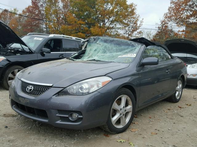 4T1FA38P18U139290 - 2008 TOYOTA CAMRY SOLA GRAY photo 2