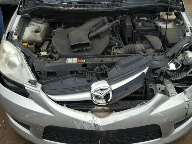 JM1CR293190352612 - 2009 MAZDA 5 SILVER photo 7