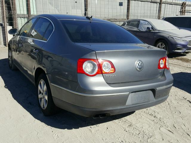 WVWAK73C66P037406 - 2006 VOLKSWAGEN PASSAT 2.0 GRAY photo 3