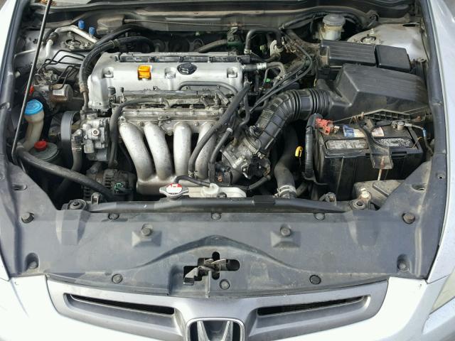 1HGCM56633A125858 - 2003 HONDA ACCORD SILVER photo 7