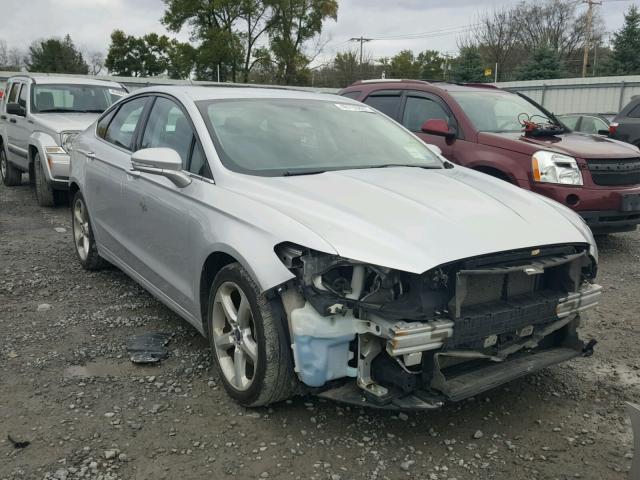 3FA6P0H71DR301587 - 2013 FORD FUSION SE SILVER photo 1