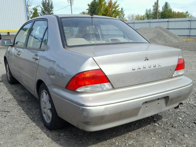 JA3AJ36E12U084068 - 2002 MITSUBISHI LANCER LS BROWN photo 3