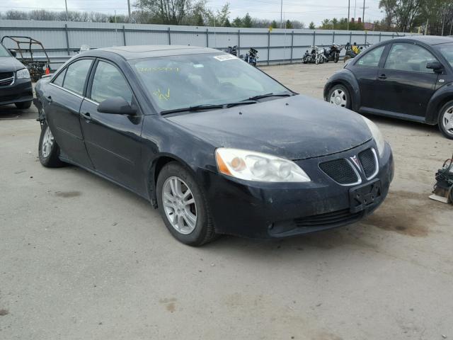 1G2ZG558164101651 - 2006 PONTIAC G6 SE1 BLACK photo 1