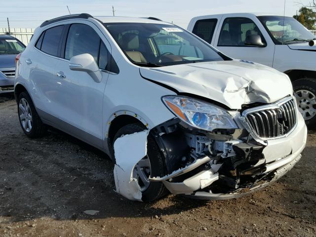 KL4CJGSB0GB729707 - 2016 BUICK ENCORE WHITE photo 1