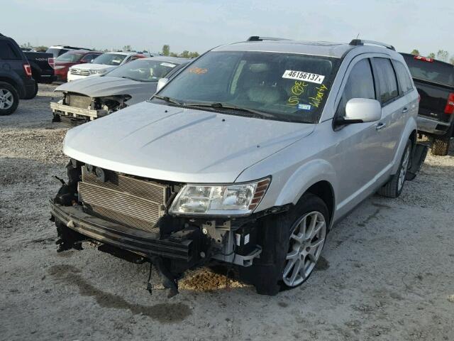 3C4PDDDG0CT152773 - 2012 DODGE JOURNEY CR SILVER photo 2