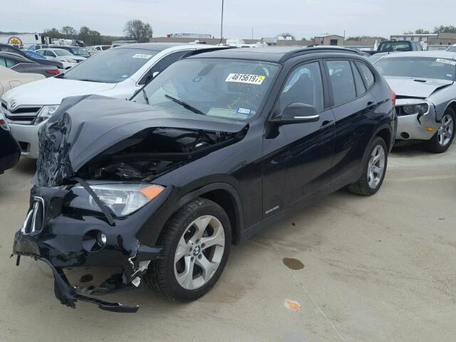 WBAVM1C59EVW56650 - 2014 BMW X1 SDRIVE2 BLACK photo 2