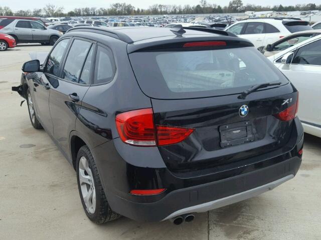 WBAVM1C59EVW56650 - 2014 BMW X1 SDRIVE2 BLACK photo 3