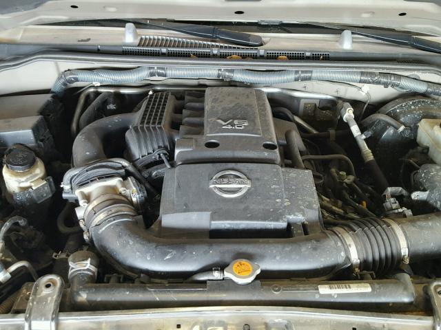 5N1AR18U87C601863 - 2007 NISSAN PATHFINDER TAN photo 7