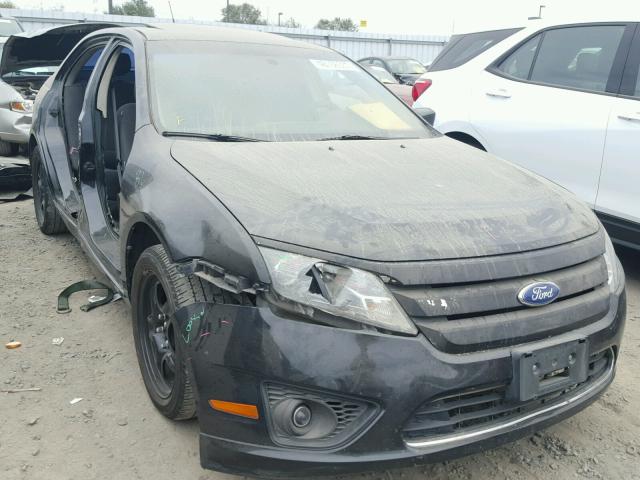 3FAHP0HA1BR281892 - 2011 FORD FUSION SE BLACK photo 1