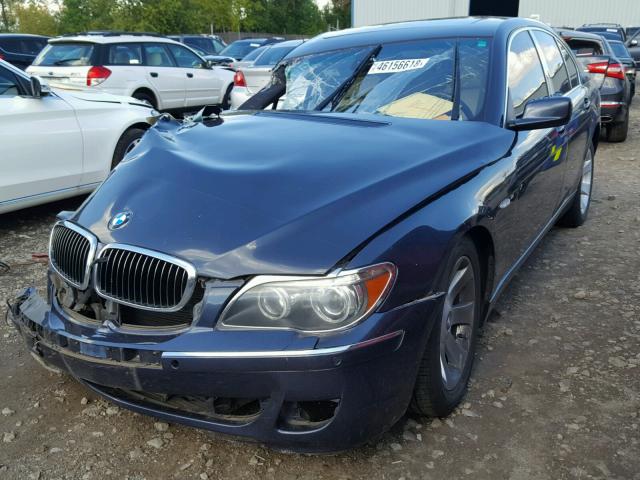 WBAHL835X7DT08258 - 2007 BMW ALPINA B7 Синій фото 2