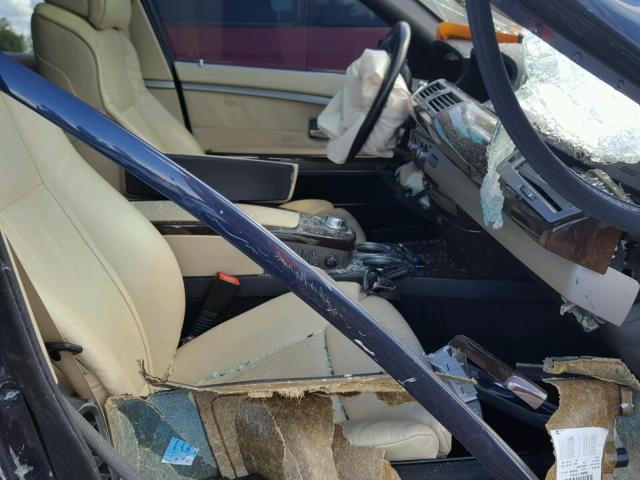 WBAHL835X7DT08258 - 2007 BMW ALPINA B7 Синій фото 5