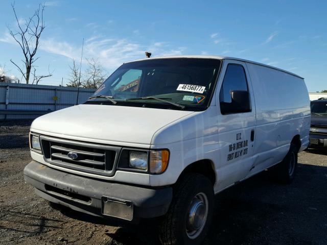 1FTNS24283HA32255 - 2003 FORD ECONOLINE WHITE photo 2