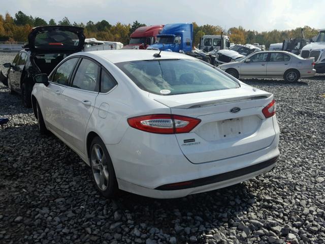 3FA6P0G7XGR274444 - 2016 FORD FUSION S WHITE photo 3