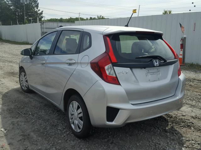 JHMGK5H57GX022714 - 2016 HONDA FIT LX SILVER photo 3