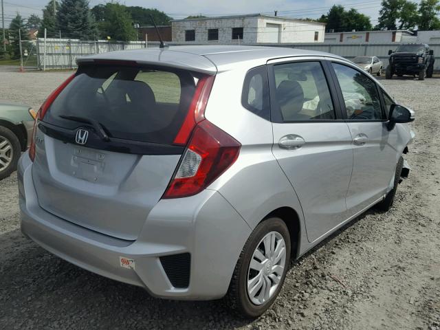 JHMGK5H57GX022714 - 2016 HONDA FIT LX SILVER photo 4