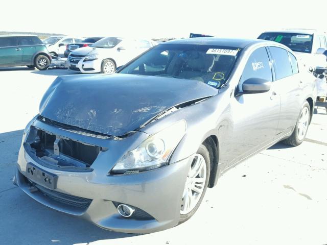 JN1CV6AP2BM510006 - 2011 INFINITI G37 BASE SILVER photo 2