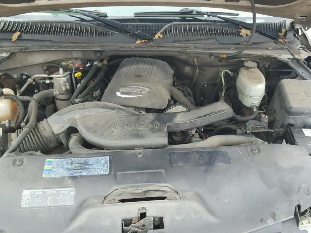 1GKEC13V56R104776 - 2006 GMC YUKON GRAY photo 7