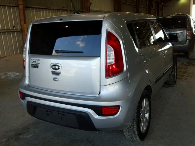 KNDJT2A63D7548260 - 2013 KIA SOUL + SILVER photo 4