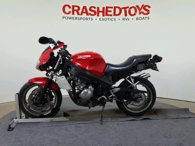 SMT800GE0YJ105309 - 2000 TRIUMPH MOTORCYCLE TT600 RED photo 5