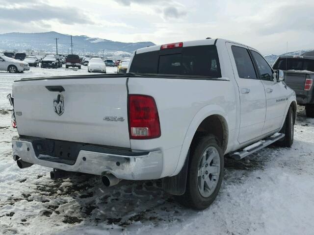 1D7RV1CT8BS710300 - 2011 DODGE RAM 1500 WHITE photo 4