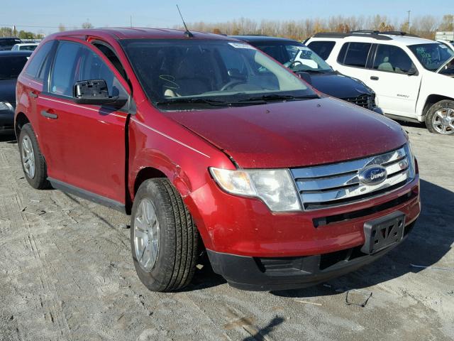 2FMDK36C67BB08674 - 2007 FORD EDGE RED photo 1