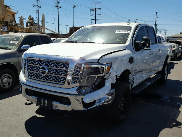 1N6BA1F48GN504747 - 2016 NISSAN TITAN XD S WHITE photo 2