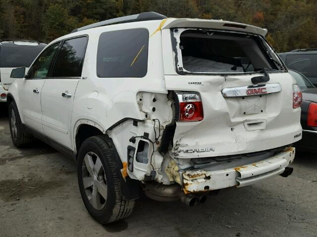 1GKKVRED2BJ119261 - 2011 GMC ACADIA SLT Ağ foto 3