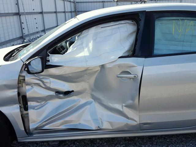 3VW2K7AJ0BM373197 - 2011 VOLKSWAGEN JETTA BASE SILVER photo 10