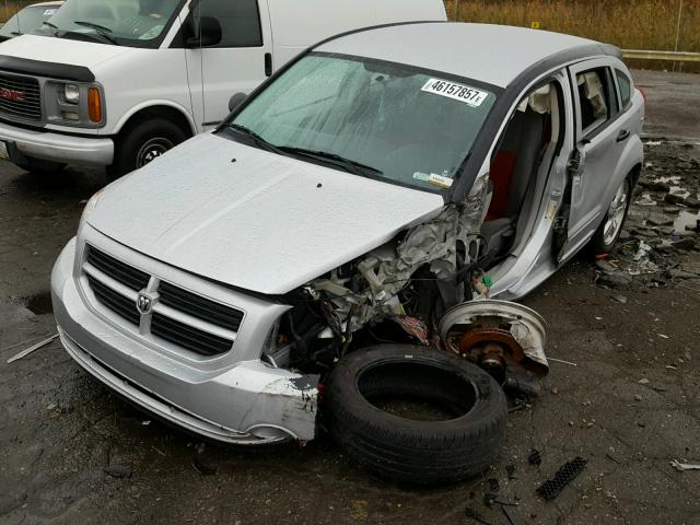 1B3HB48B97D253929 - 2007 DODGE CALIBER SX SILVER photo 2