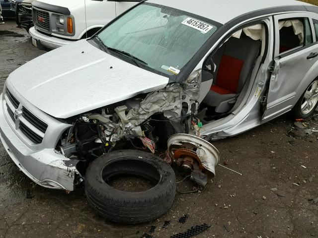 1B3HB48B97D253929 - 2007 DODGE CALIBER SX SILVER photo 9