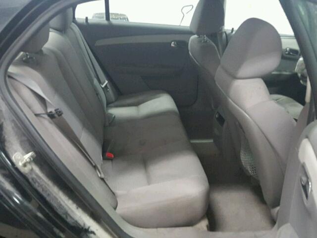 1G1ZB5EU3CF129824 - 2012 CHEVROLET MALIBU LS შავი ფოტო 6