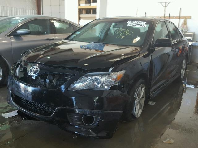 4T1BF3EK9BU162719 - 2011 TOYOTA CAMRY BASE BLACK photo 2