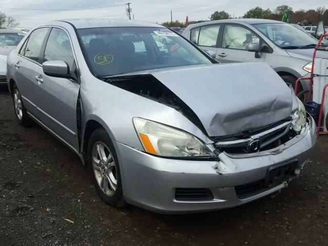 1HGCM56396A169650 - 2006 HONDA ACCORD SE SILVER photo 1