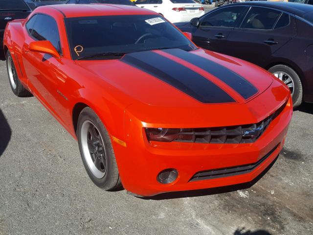 2G1FA1E38D9223200 - 2013 CHEVROLET CAMARO LS ORANGE photo 1