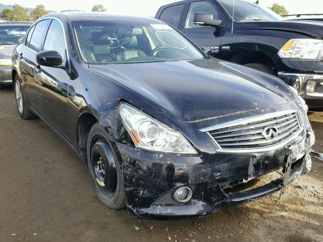 JN1DV6AP6BM601090 - 2011 INFINITI G25 BASE BLACK photo 1