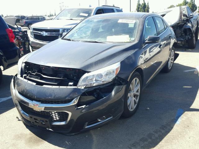 1G11E5SL1EF234543 - 2014 CHEVROLET MALIBU 2LT CHARCOAL photo 2