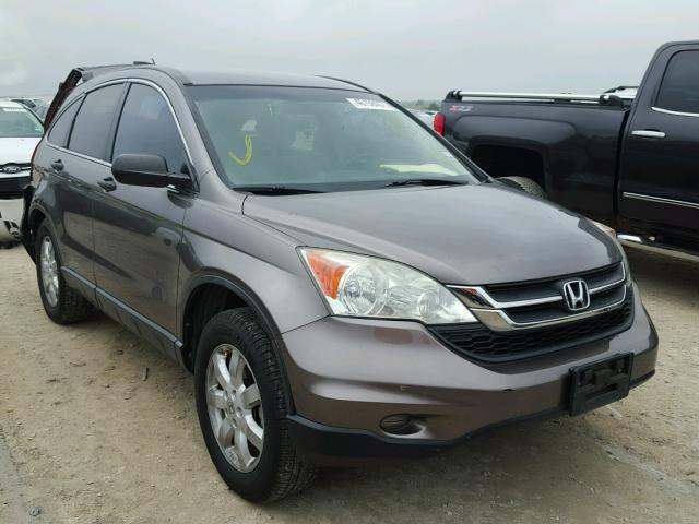 5J6RE3H4XBL051955 - 2011 HONDA CR-V SE BROWN photo 1