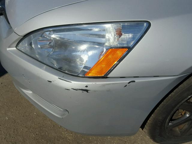 1HGCM82693A015520 - 2003 HONDA ACCORD EX SILVER photo 10