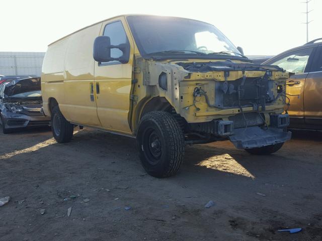 1FTNE24W48DA16417 - 2008 FORD ECONOLINE YELLOW photo 1