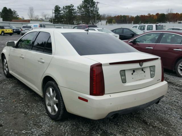 1G6DW677050216527 - 2005 CADILLAC STS WHITE photo 3