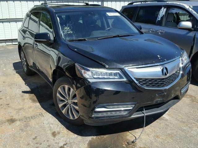 5FRYD4H48FB015909 - 2015 ACURA MDX TECHNO BLACK photo 1
