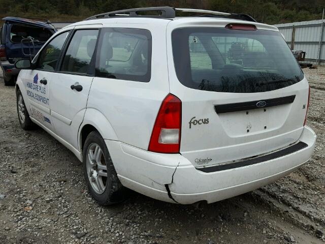 1FAHP36331W226054 - 2001 FORD FOCUS SE WHITE photo 3