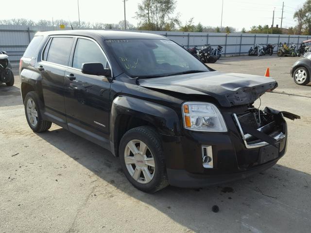 2GKALMEK3D6119305 - 2013 GMC TERRAIN SL BLACK photo 1