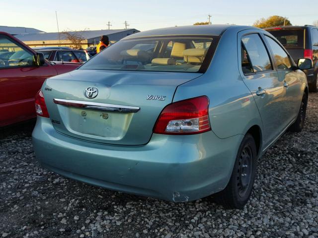 JTDBT903091322370 - 2009 TOYOTA YARIS GREEN photo 4