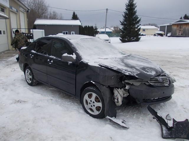 2T1BR32E67C766517 - 2007 TOYOTA COROLLA CE BLACK photo 1