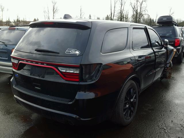 1C4SDJCT6EC978467 - 2014 DODGE DURANGO BLACK photo 4