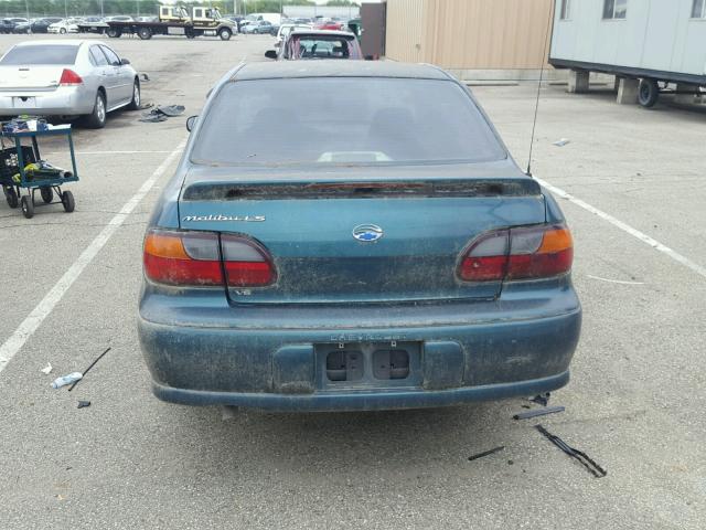 1G1NE52J716186802 - 2001 CHEVROLET MALIBU LS GREEN photo 10