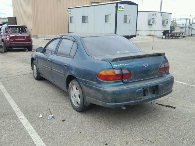 1G1NE52J716186802 - 2001 CHEVROLET MALIBU LS GREEN photo 3